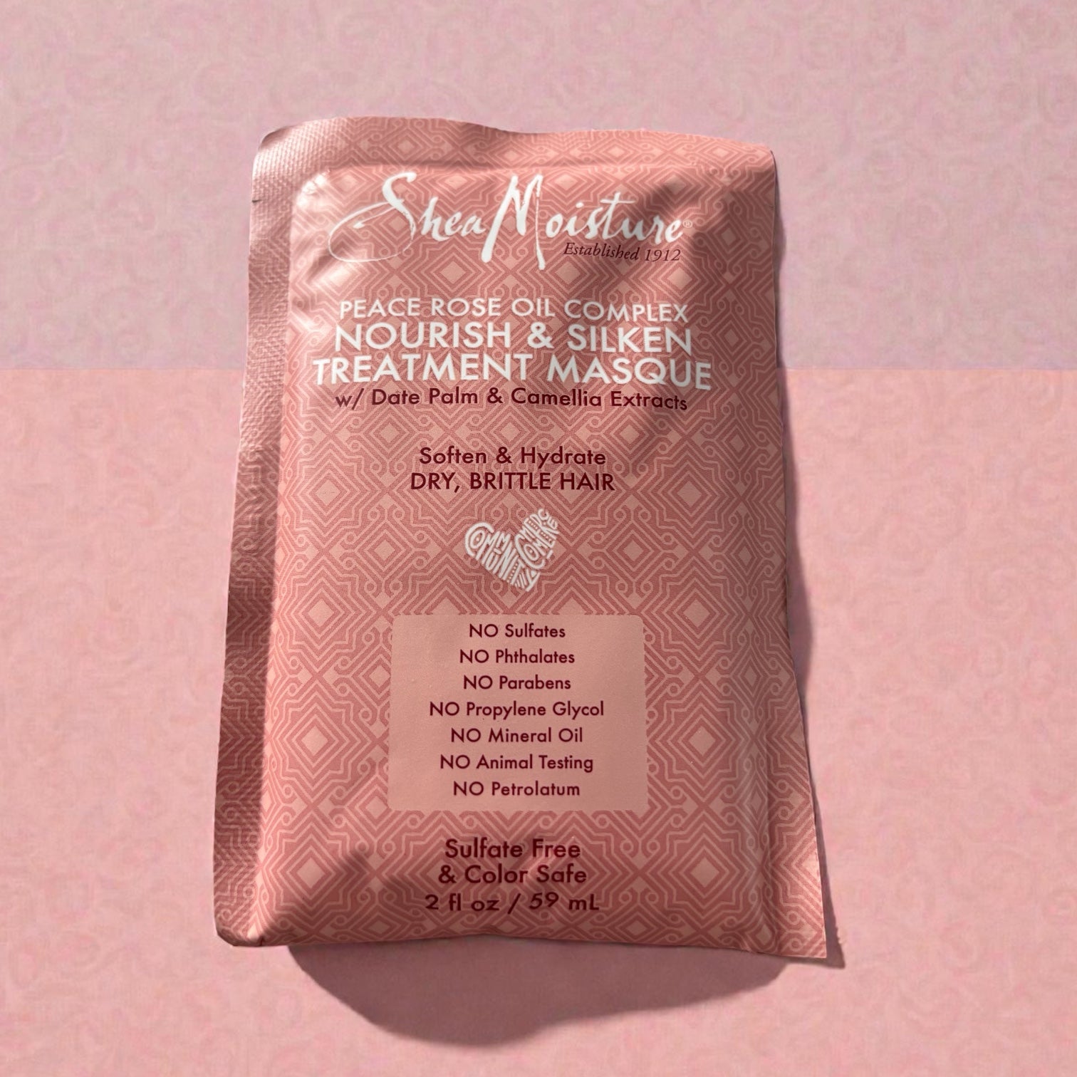 Shea Moisture Nourish & Silken Hair Treatment Masque 59ml