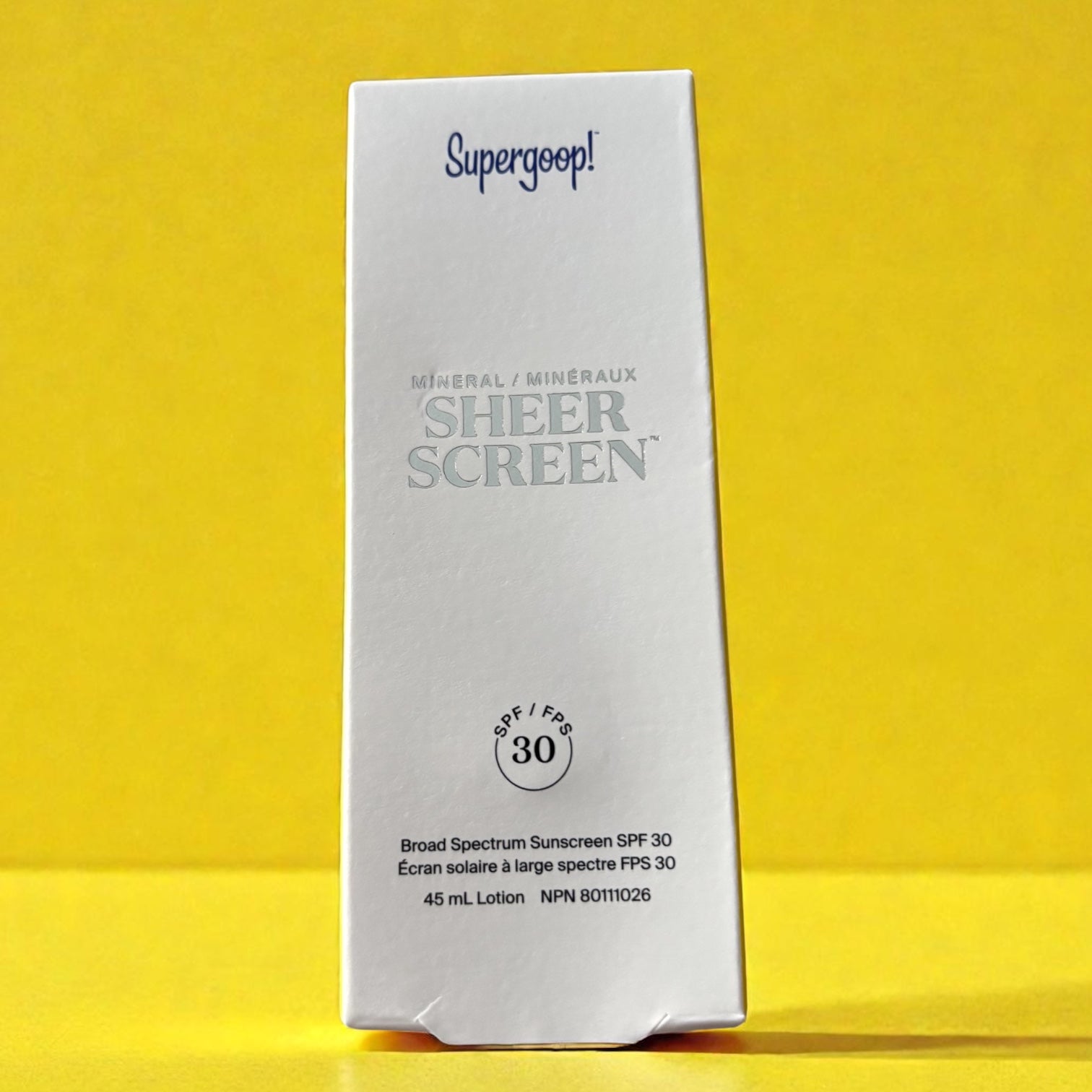 Supergoop Mineral Sheer Screen SPF30 45ml